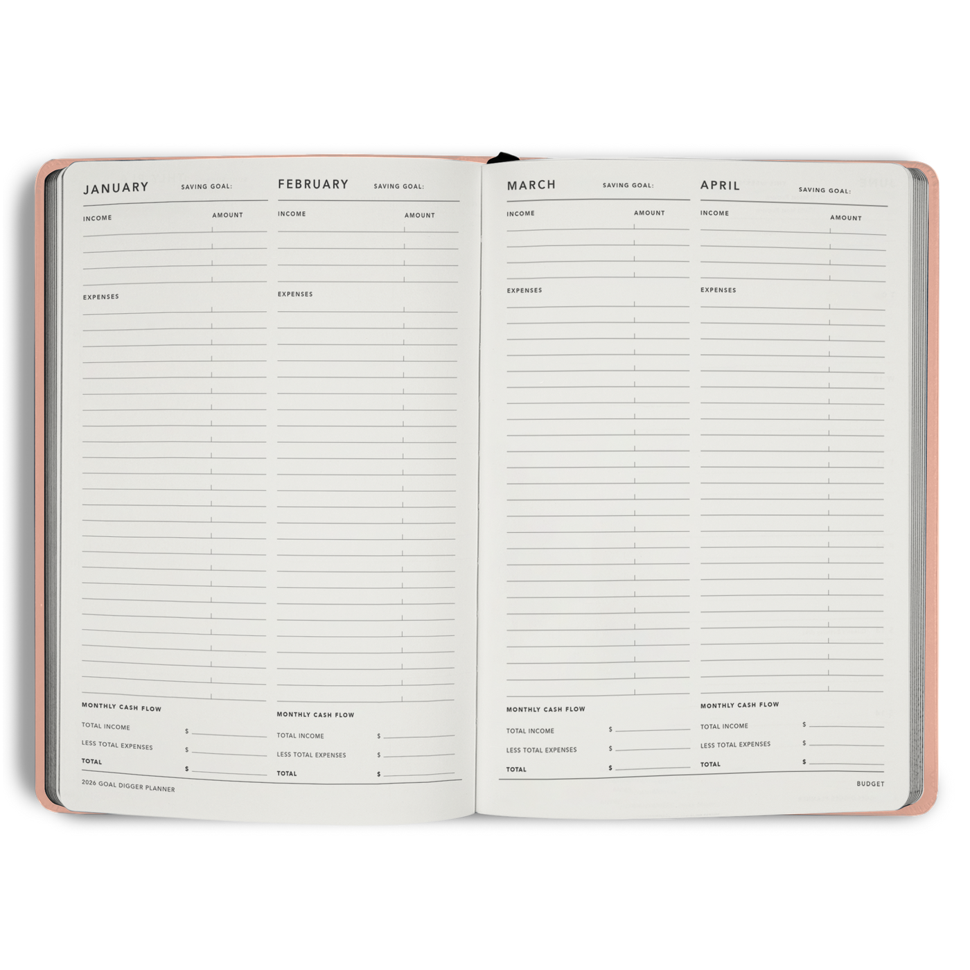 2026 Goal Digger Planner Classic B5