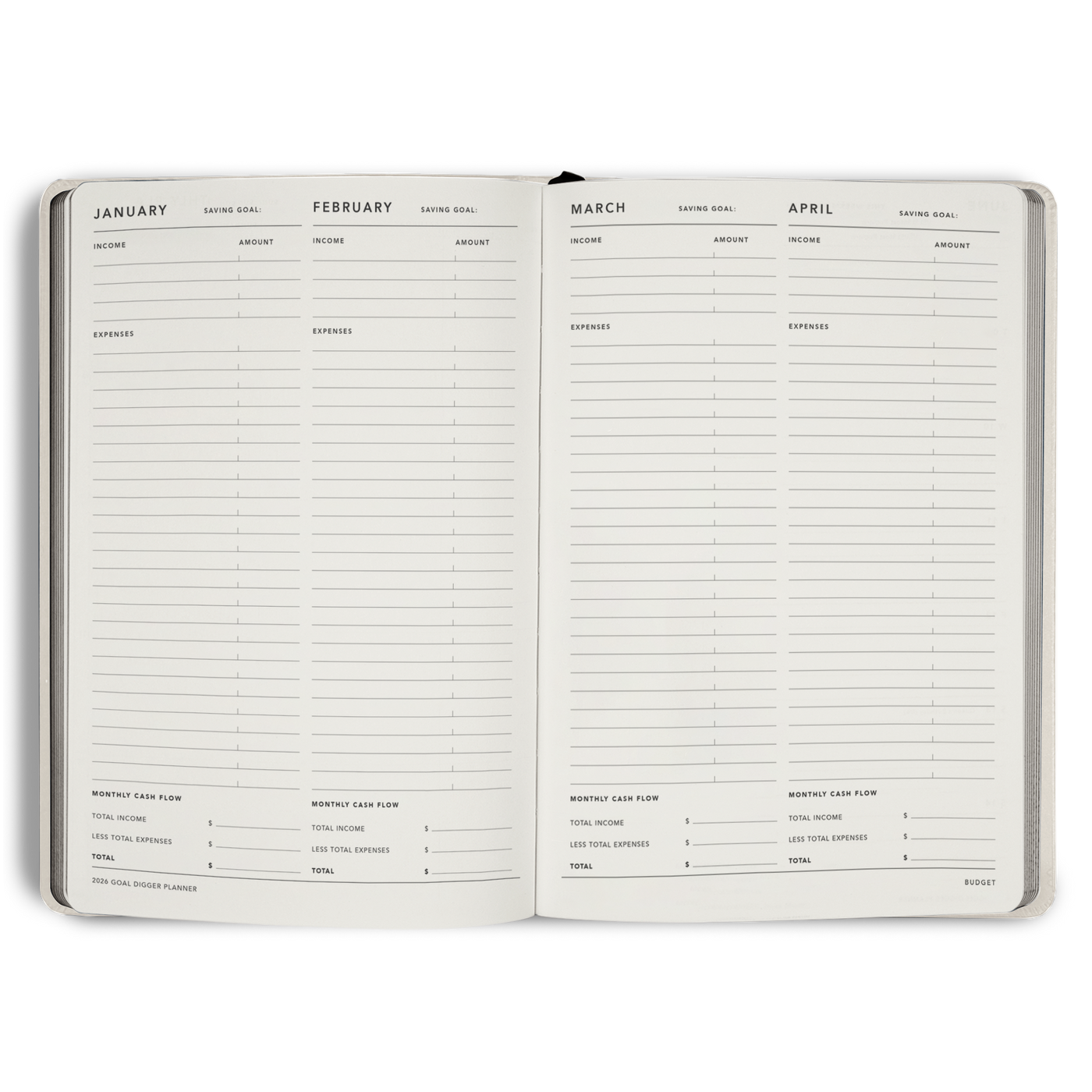 2026 Goal Digger Planner Classic B5