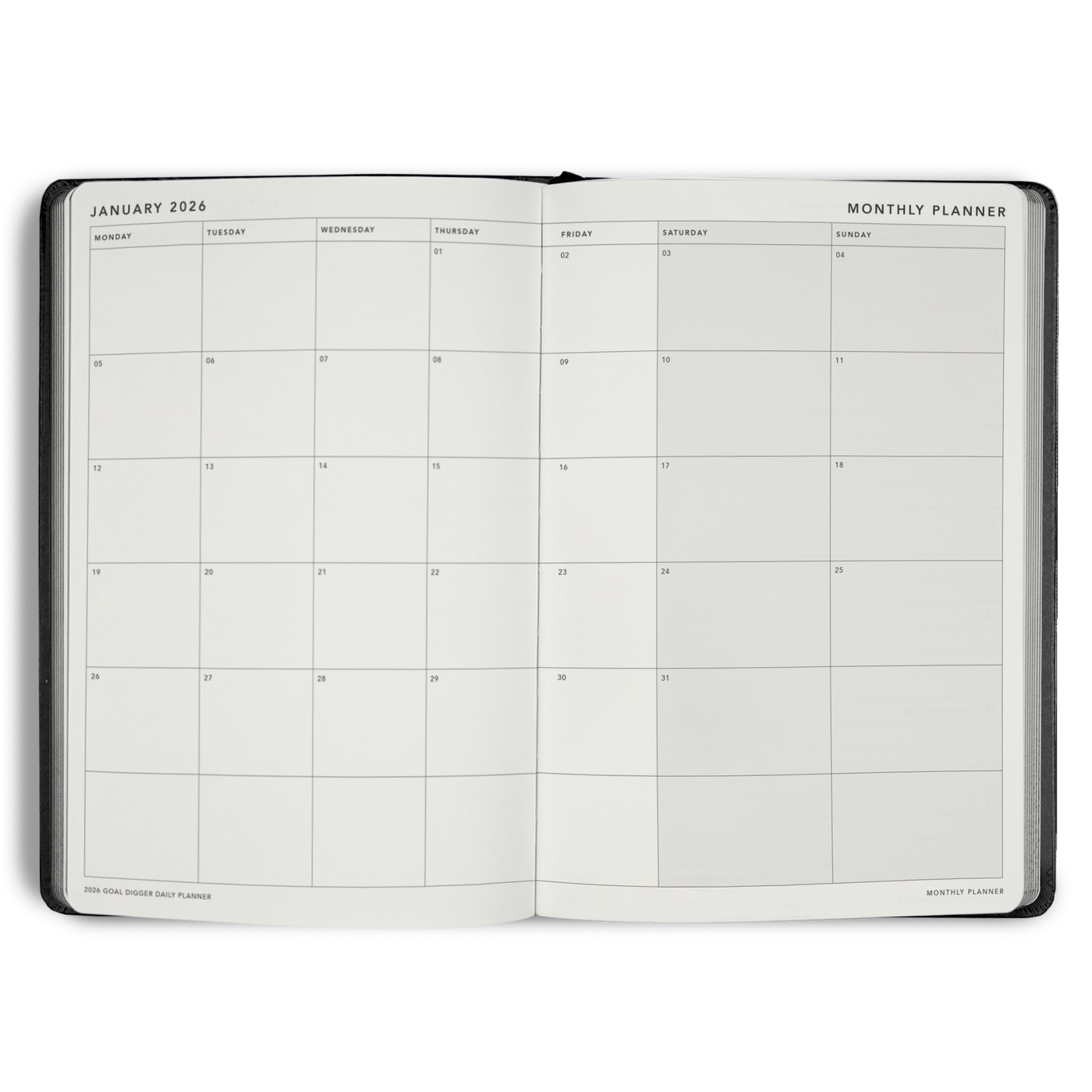 2026 DAILY Goal Digger Planner B5
