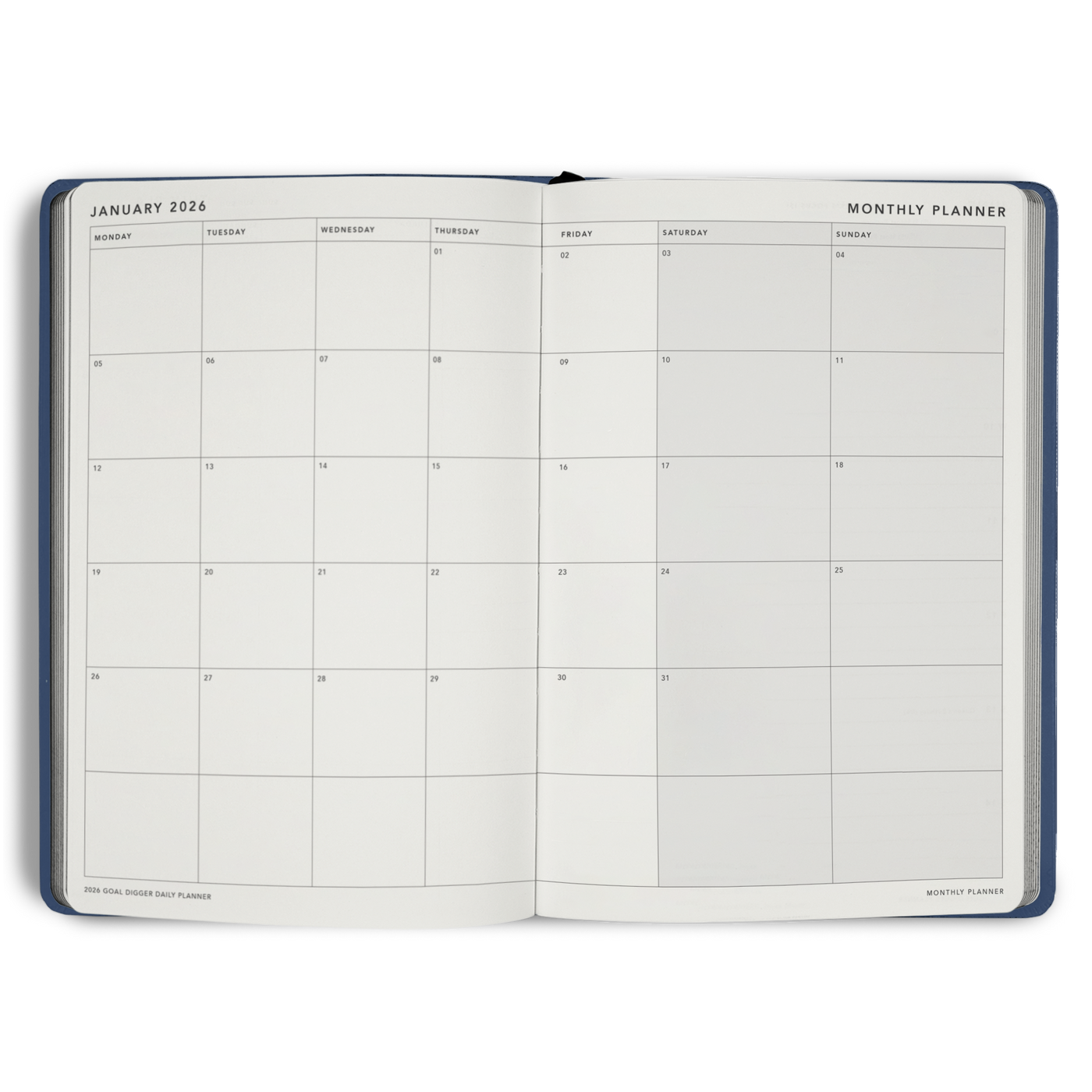 2026 DAILY Goal Digger Planner B5