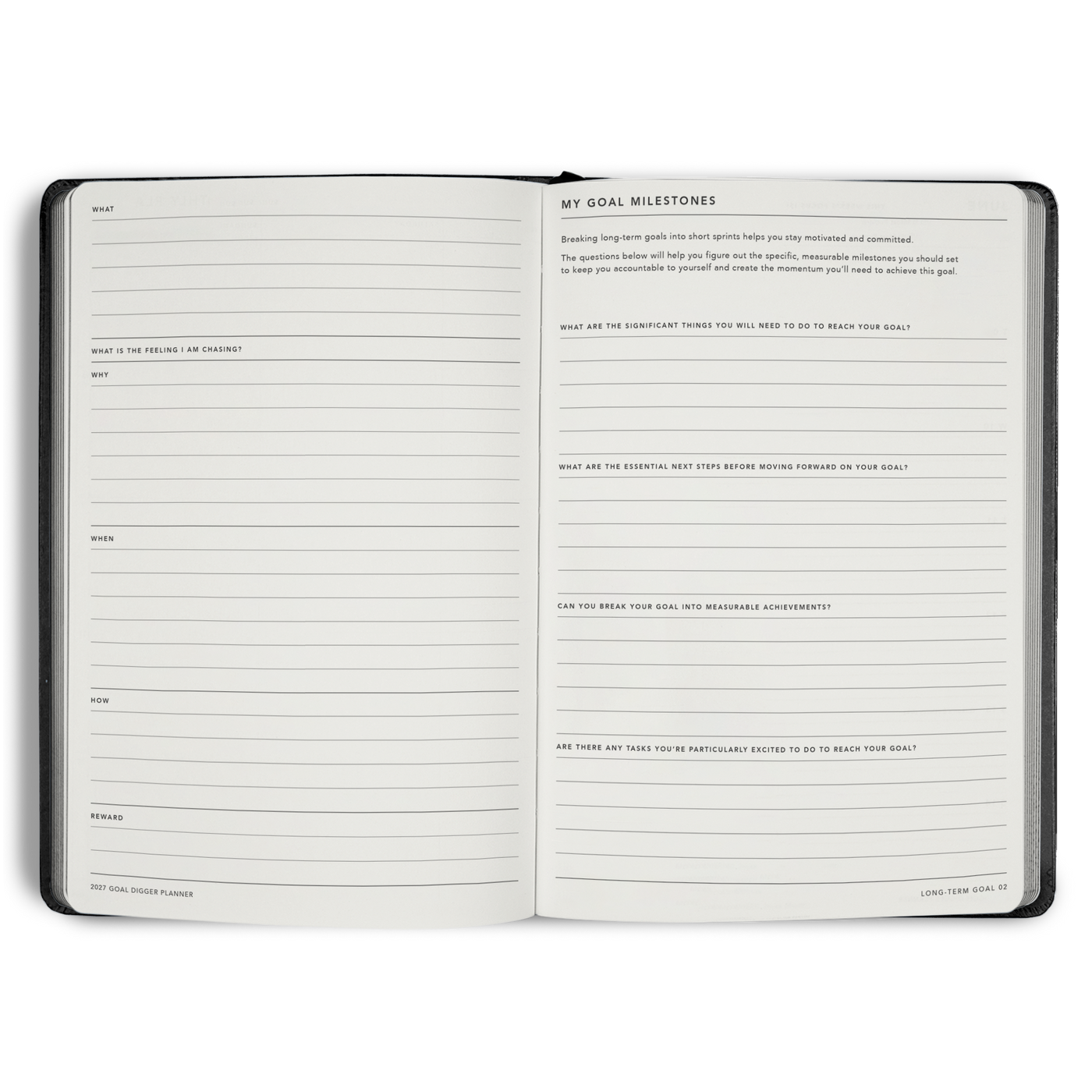 2027 Goal Digger Planner Classic B5 Manifesto