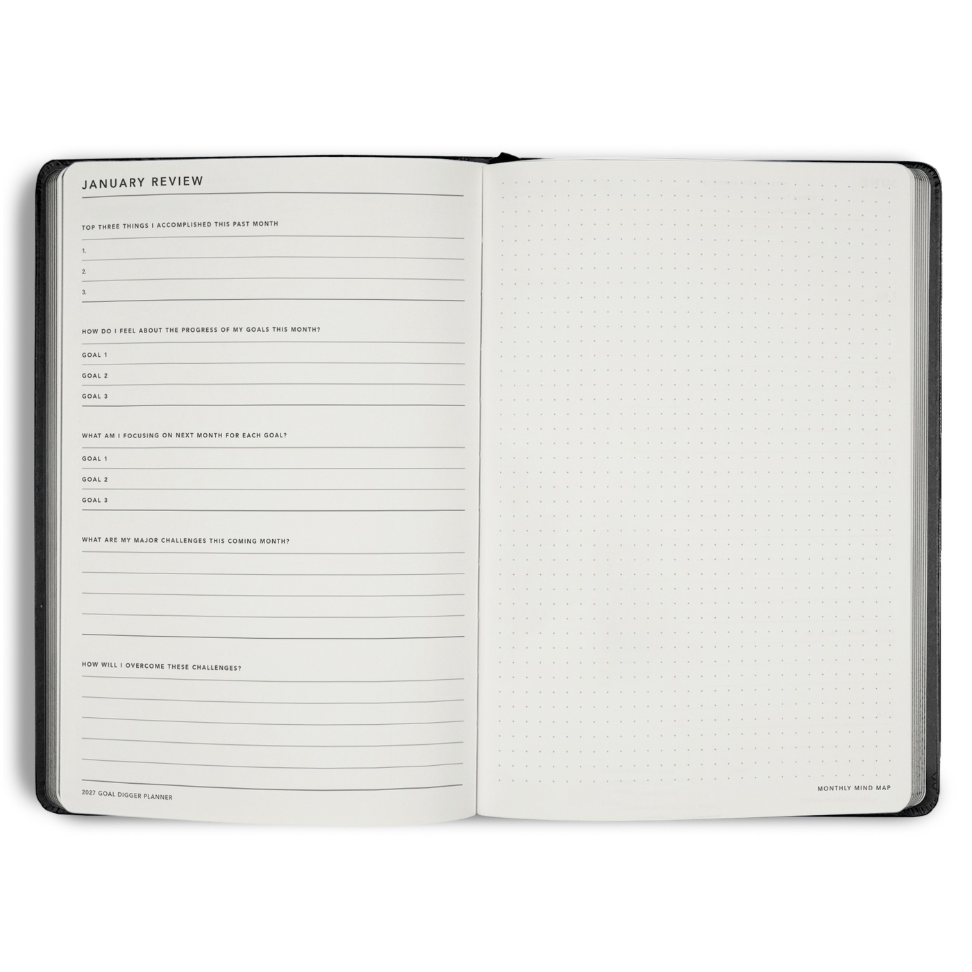 2027 Goal Digger Planner Classic B5 Manifesto