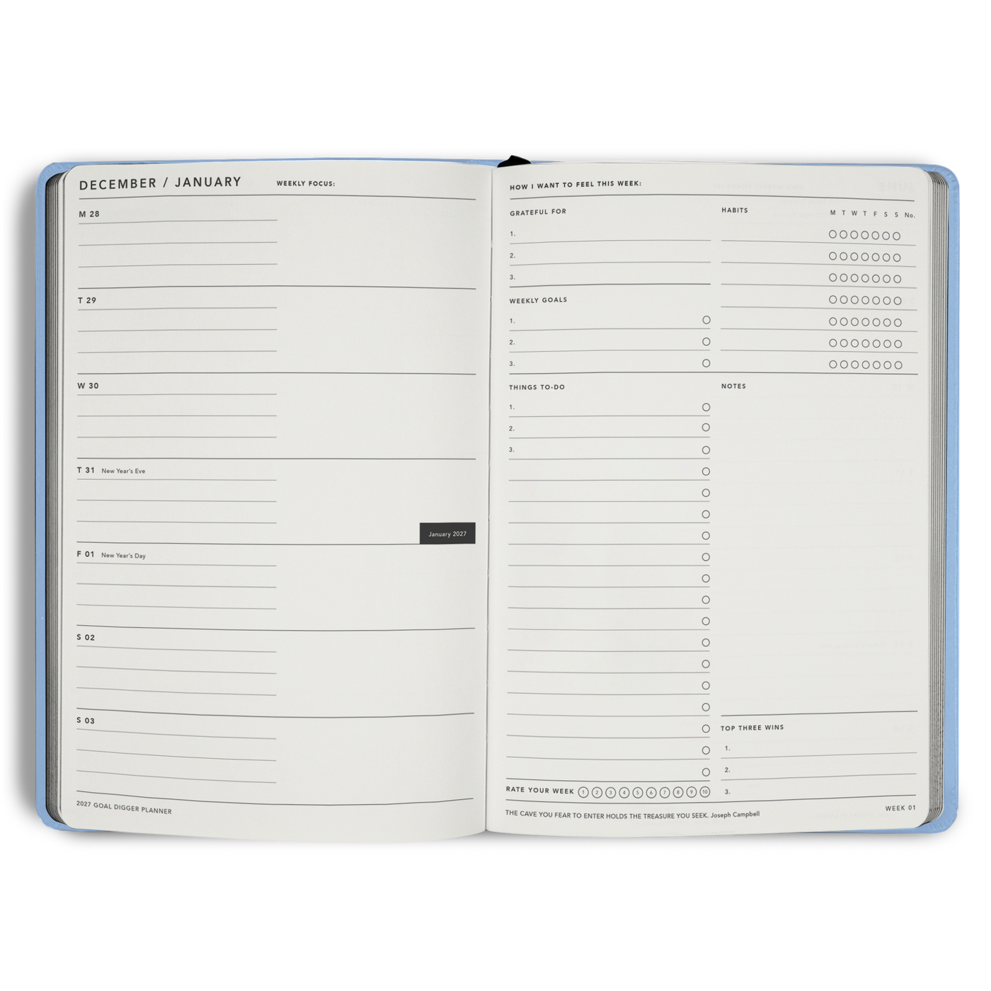 2027 Goal Digger Planner Classic B5