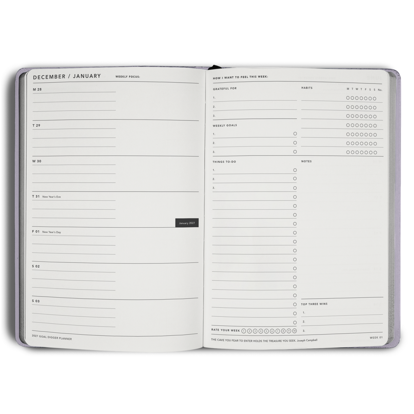 2027 Goal Digger Planner Classic B5