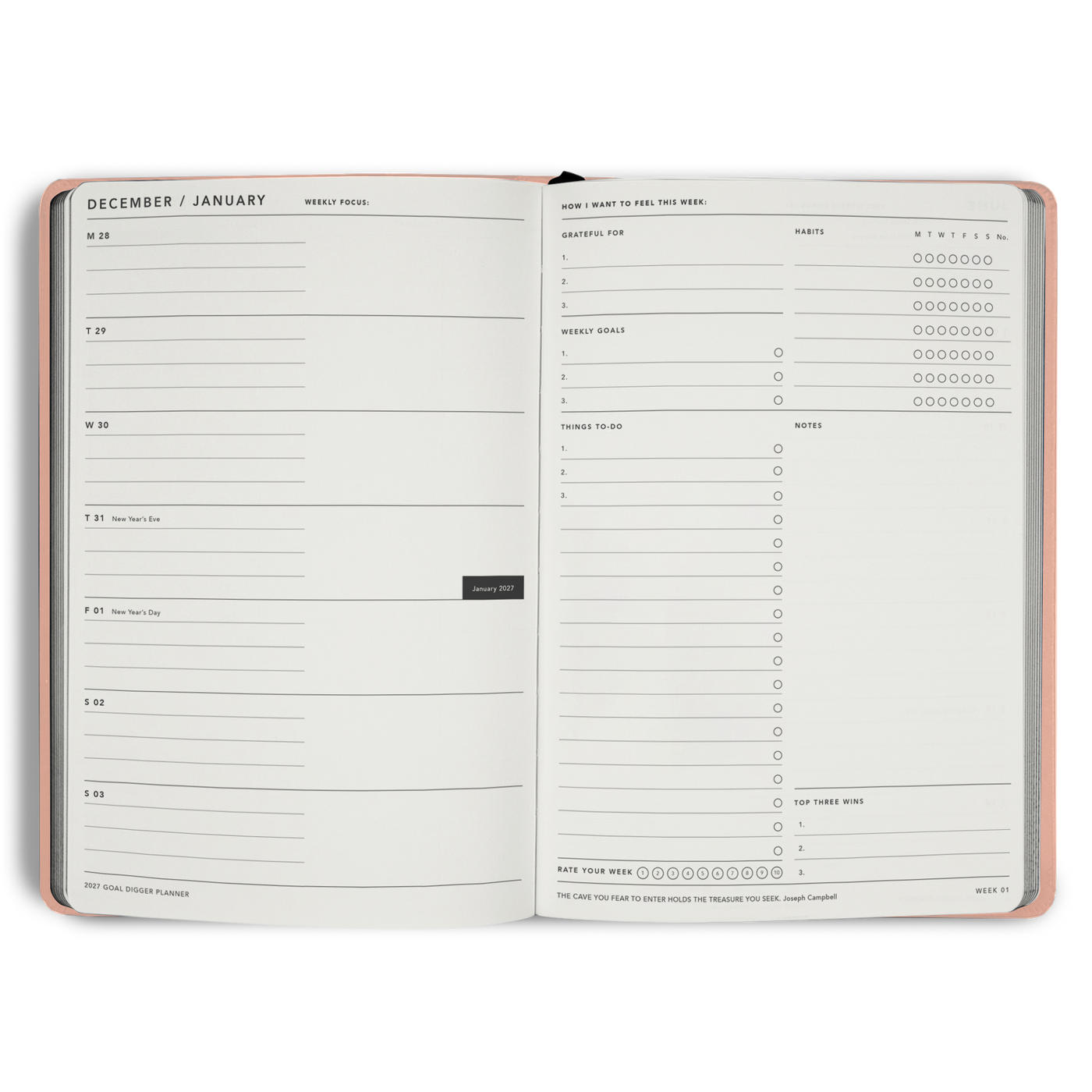 2027 Goal Digger Planner Classic B5
