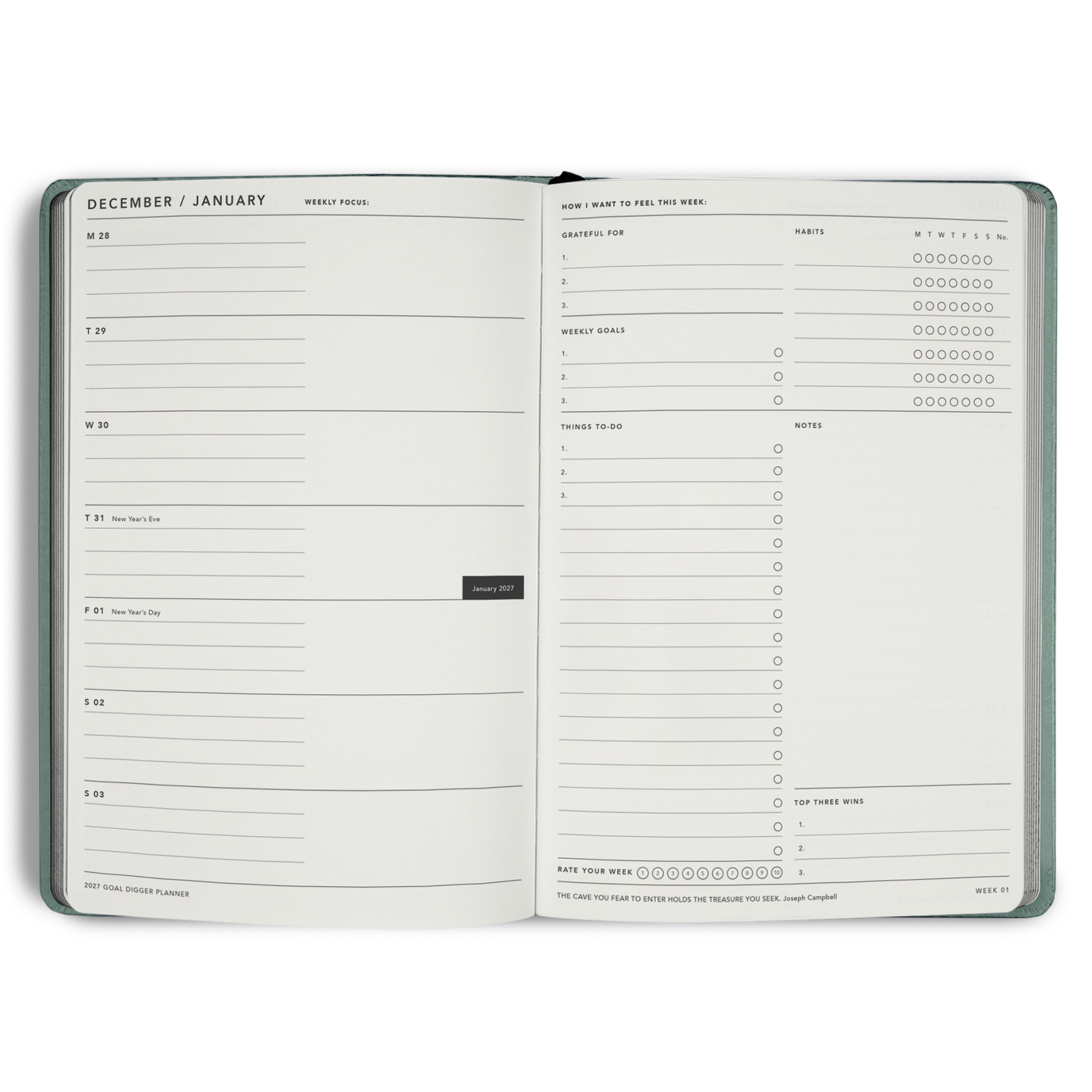2027 Goal Digger Planner Classic B5