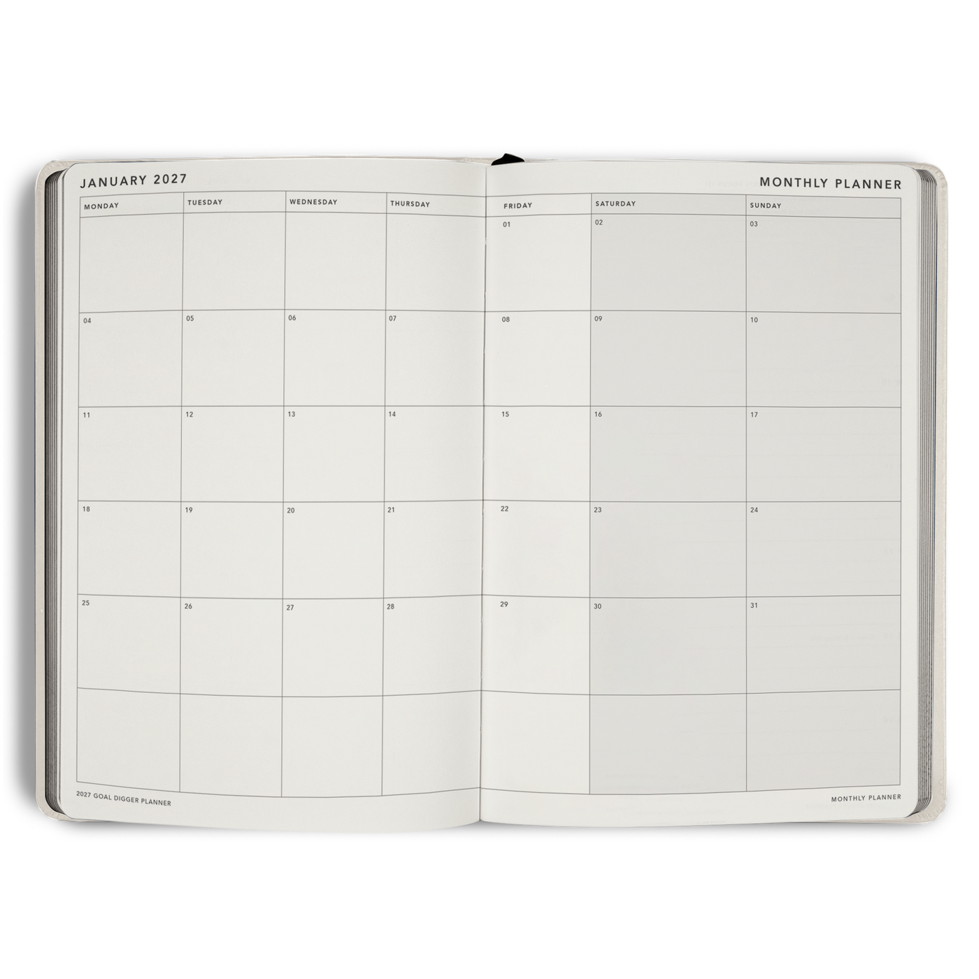 2027 Goal Digger Planner Classic B5 Manifesto