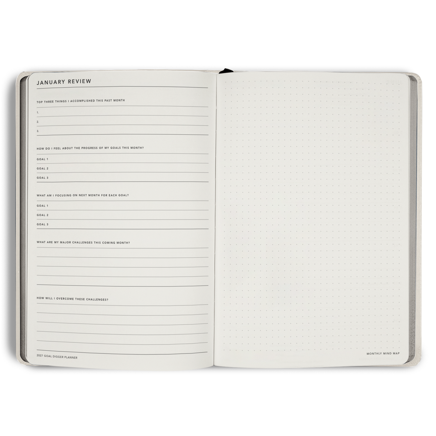 2027 Goal Digger Planner Classic B5 Manifesto