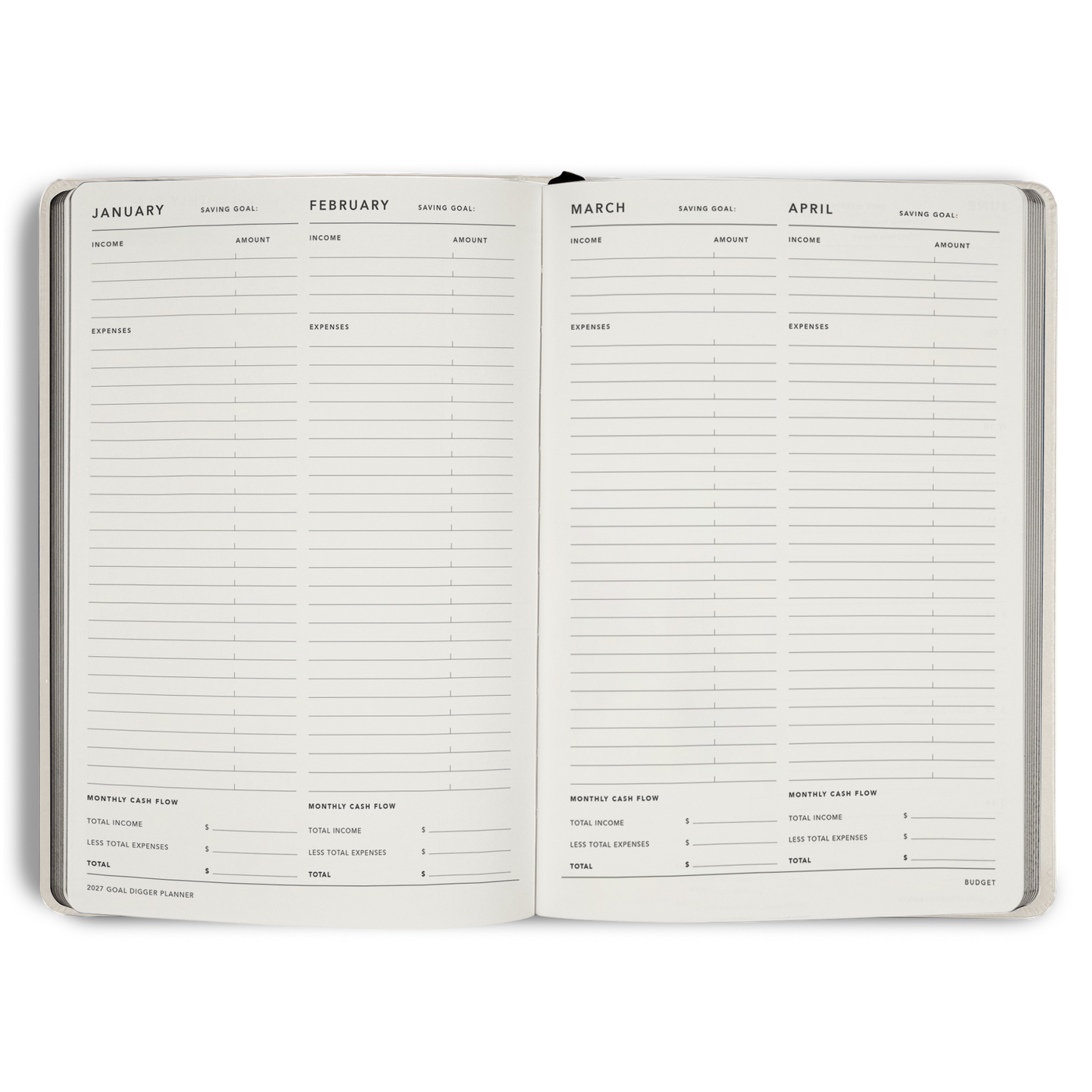 2027 Goal Digger Planner Classic B5 Manifesto