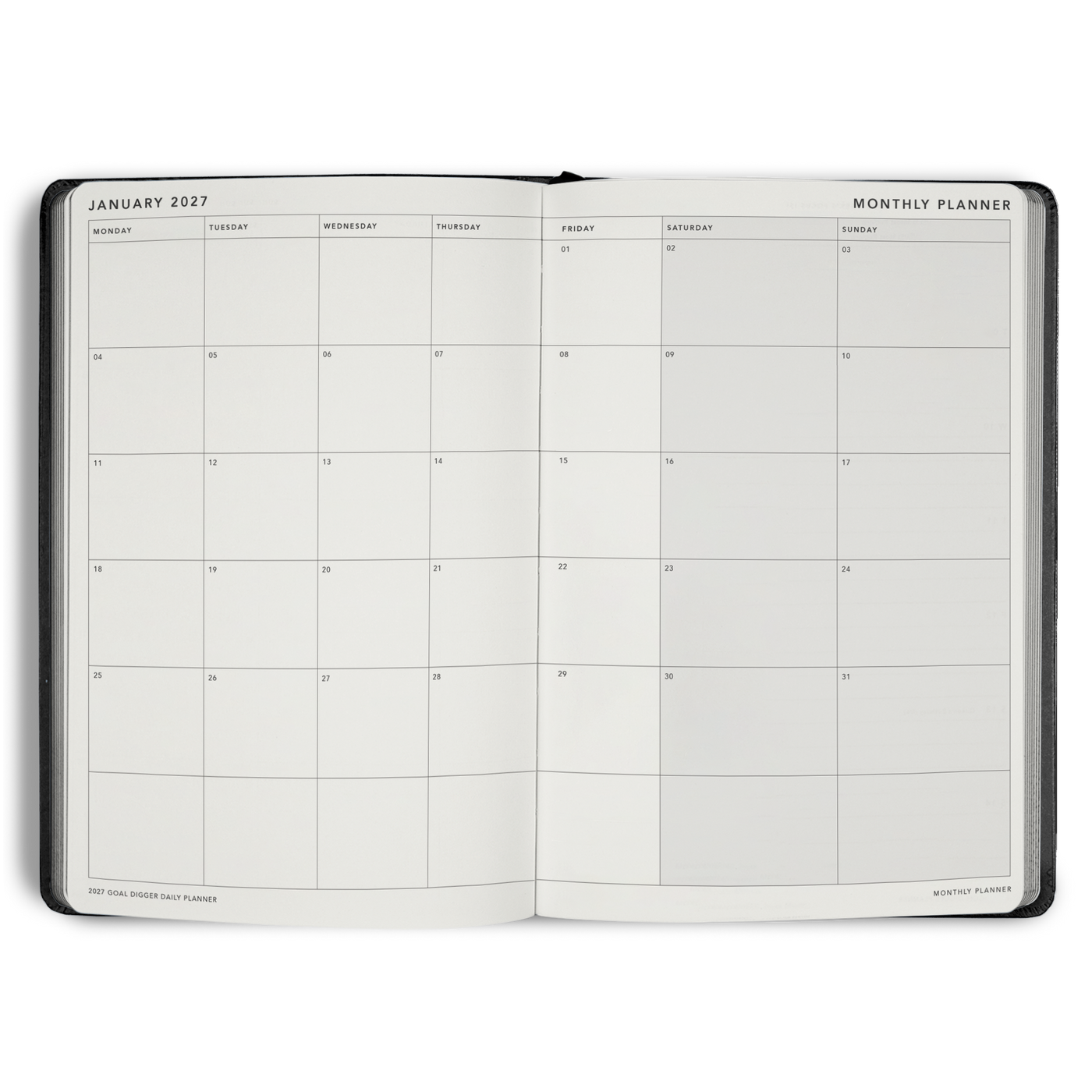 2027 DAILY Goal Digger Planner B5