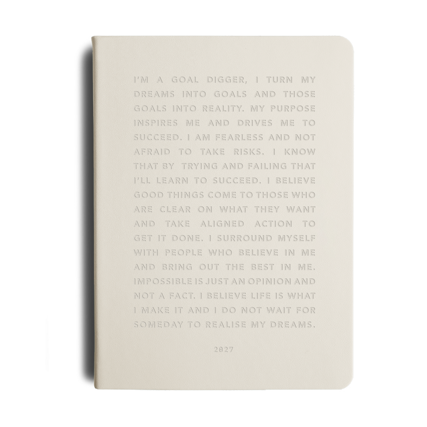 2027 Goal Digger Planner Classic B5 Manifesto