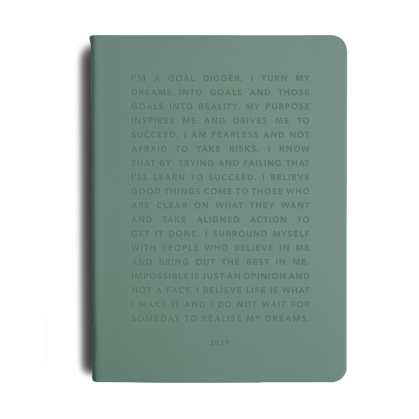 2027 DAILY Goal Digger Planner B5 Manifesto
