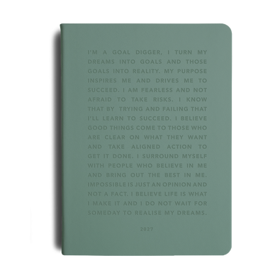 2027 DAILY Goal Digger Planner B5 Manifesto