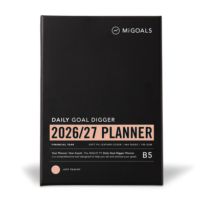 FY26/27 DAILY Goal Digger Planner B5