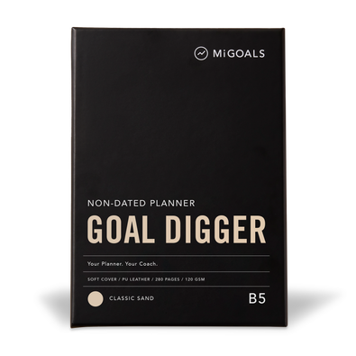 Non-Dated Goal Digger Planner B5