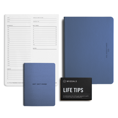 2025 Goal Digger Planner Element Blue Pack