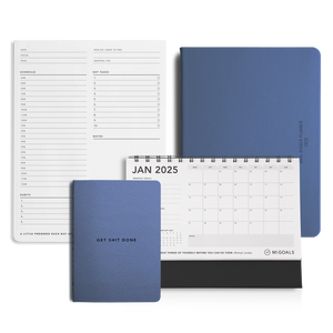 2025 Goal Digger Planner Element Blue Pack