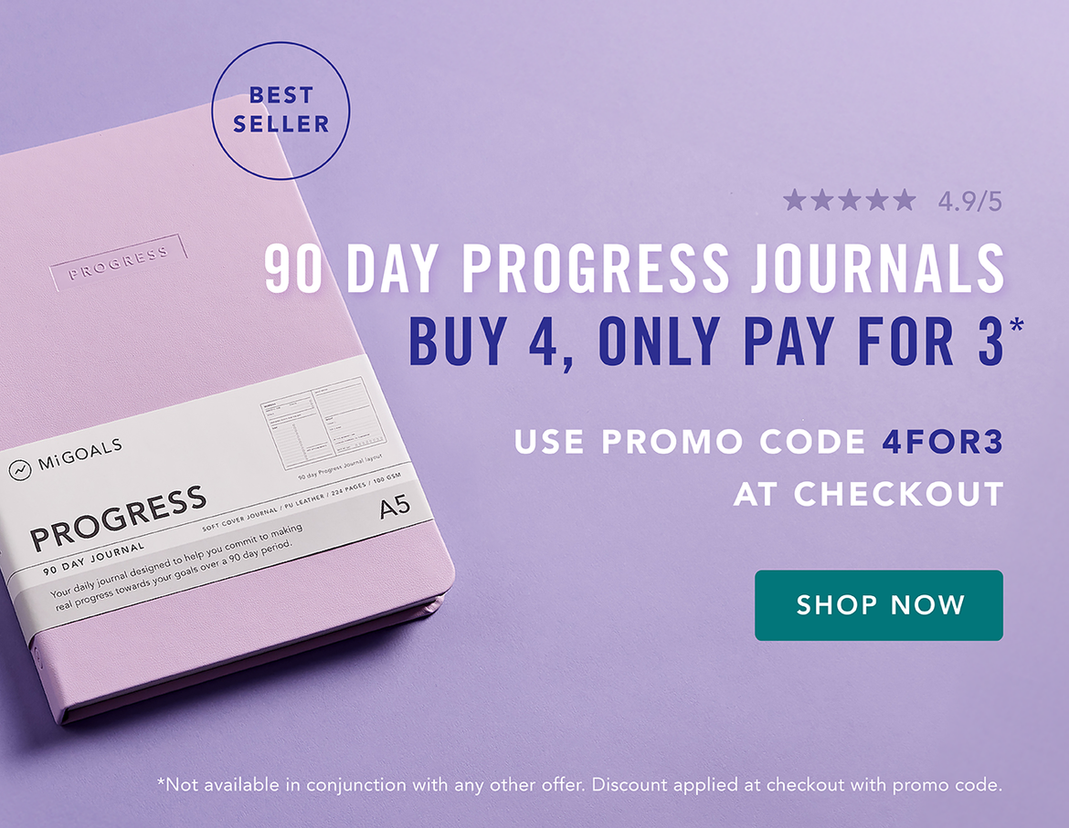 MiGoals Goal Planners & Goal Journals | 20% Off First Order