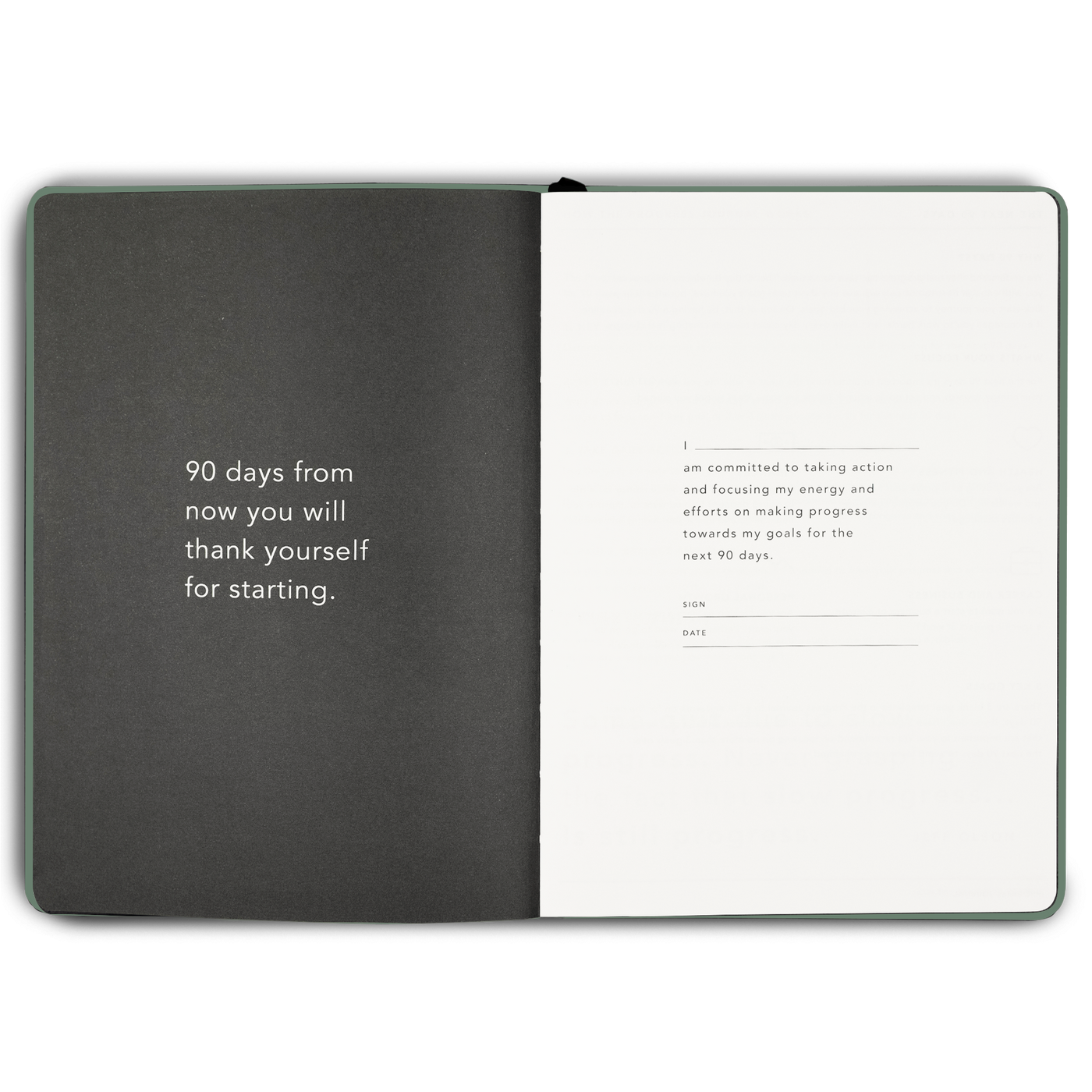 90 Day Progress Journal