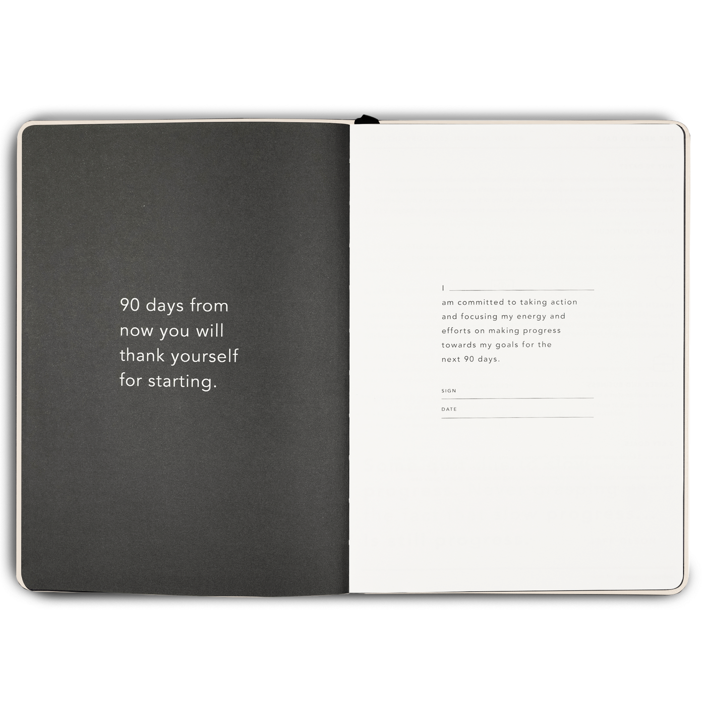 90 Day Progress Journal