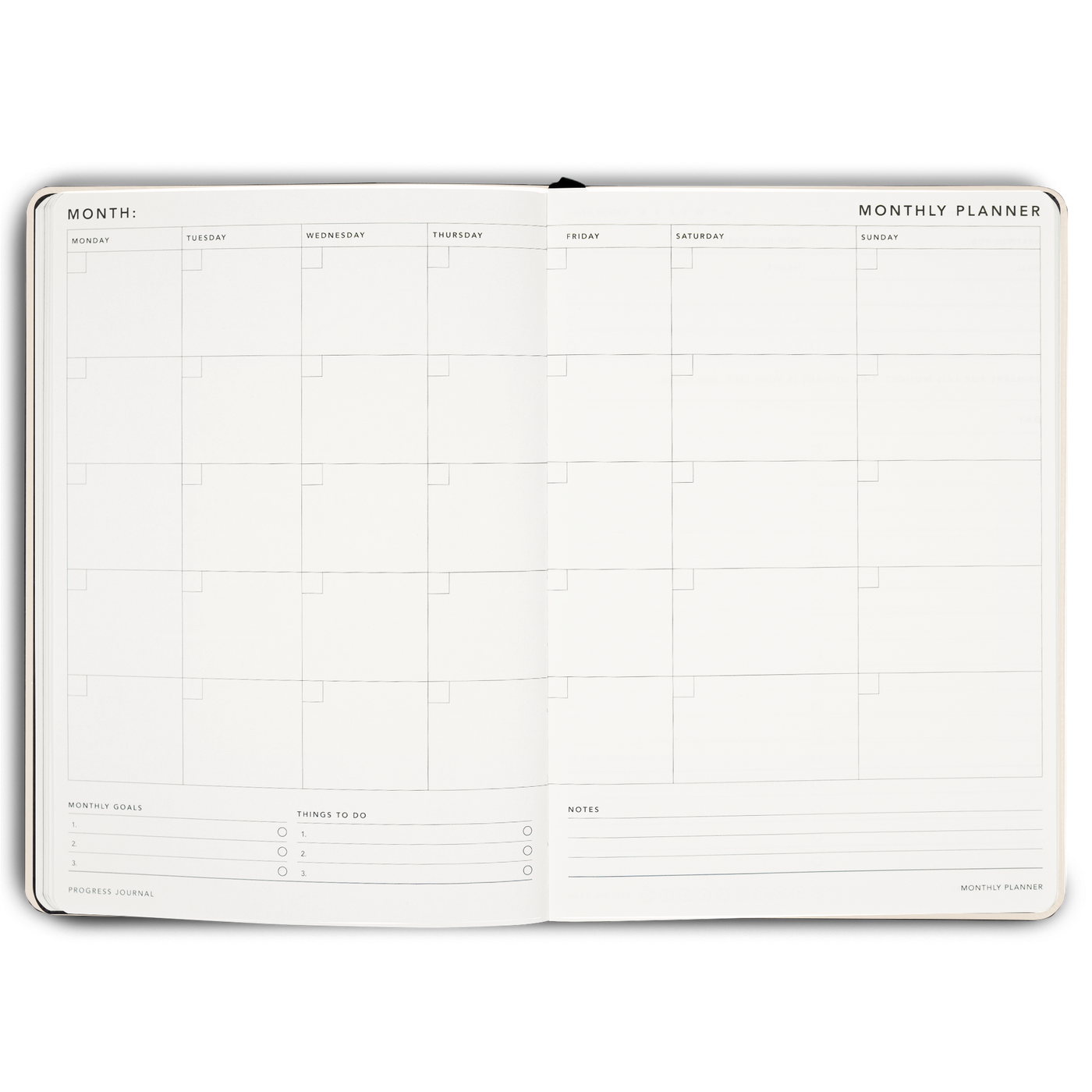 90 Day Progress Journal