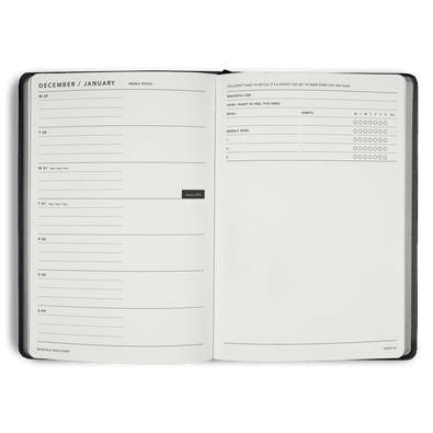 2026 Diary Weekly Notes A5