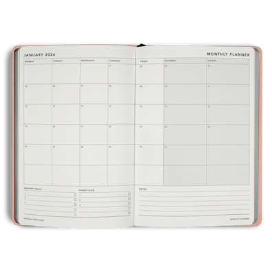2026 Diary Weekly Notes A5