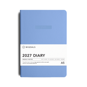 Migoals Best Seller - 2027 Diary Weekly Notes A5