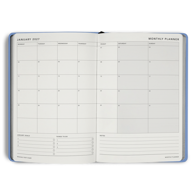 2027 Diary Weekly Notes A5