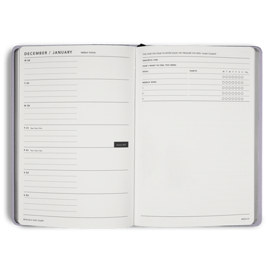 2027 Diary Weekly Notes A5