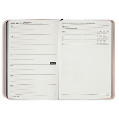 2027 Diary Weekly Notes A5