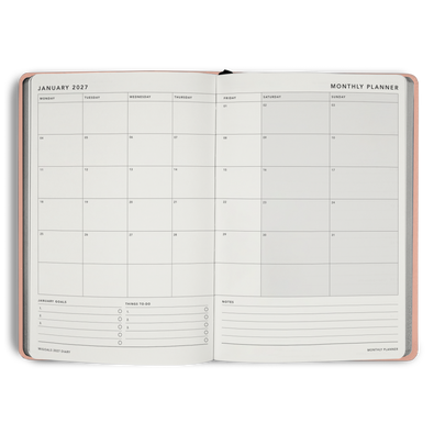 2027 Diary Weekly Notes A5