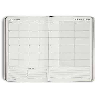 2027 Diary Weekly Notes A5