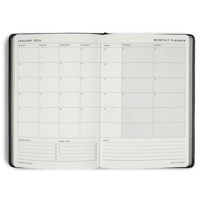 2026 Diary Weekly Spread A5