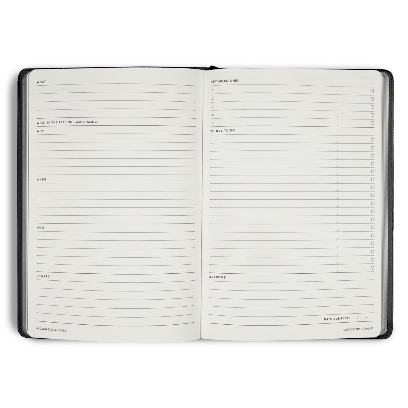 2026 Diary Weekly Spread A5