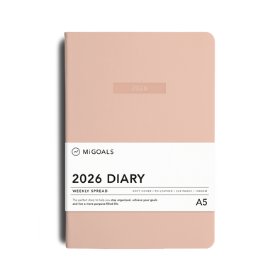 2026 Diary Weekly Spread A5