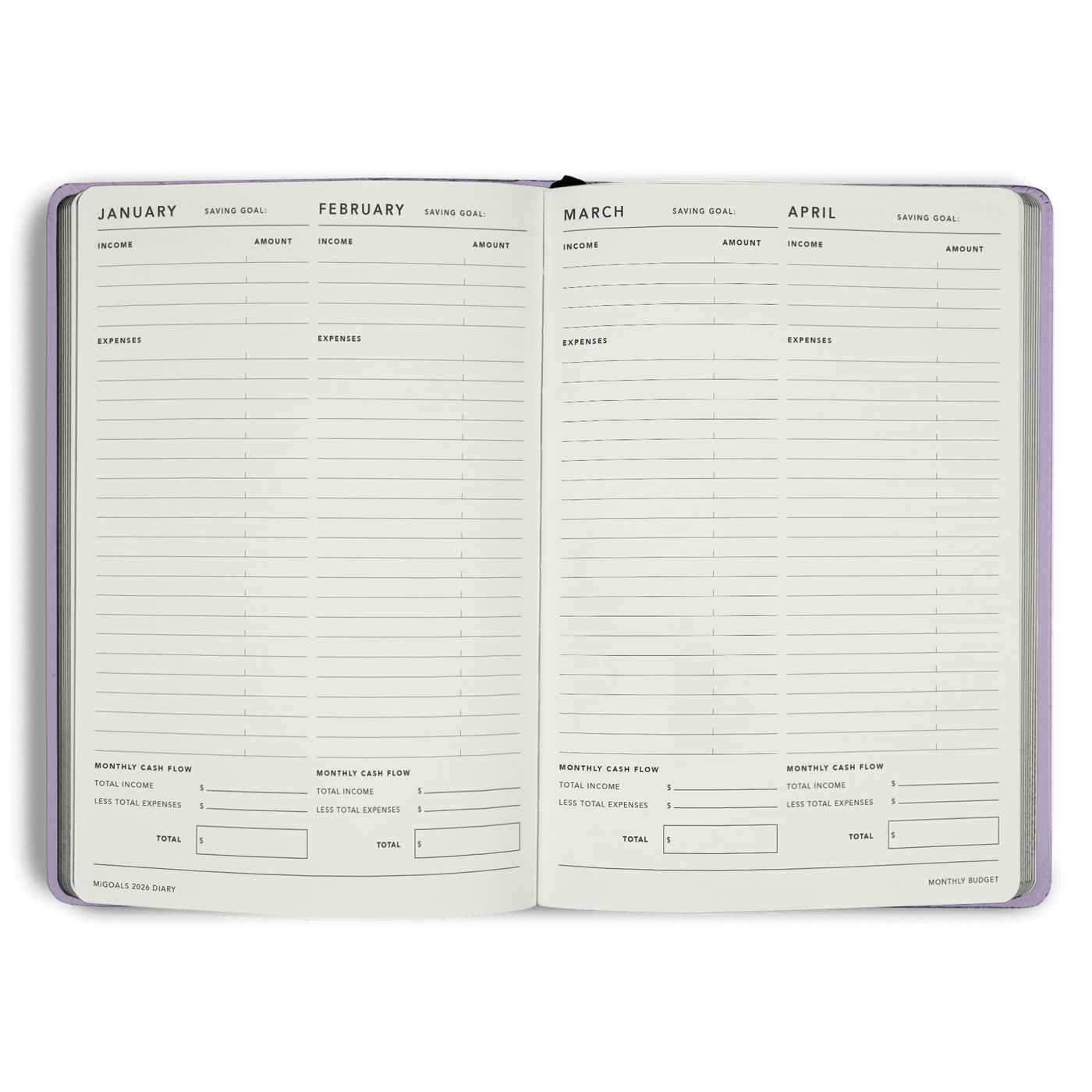2026 'From Little Things' Diary Weekly Spread A5