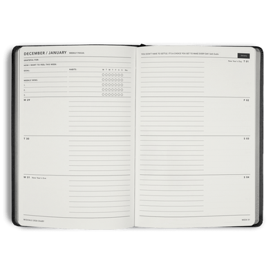2026 GSD Diary Weekly Spread A5