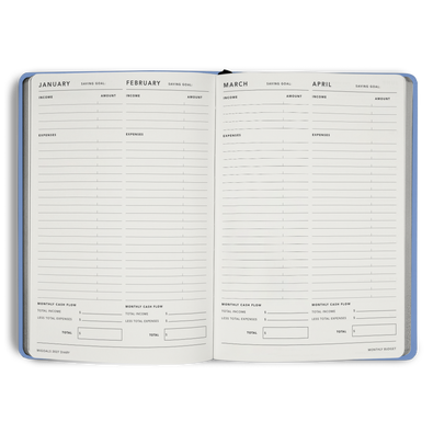 2027 Diary Weekly Spread A5