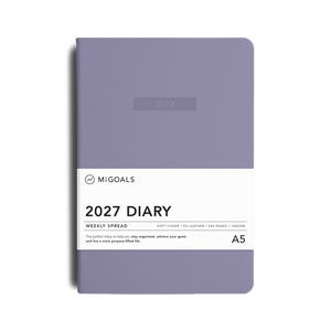 Migoals Best Seller - 2027 Diary Weekly Spread A5