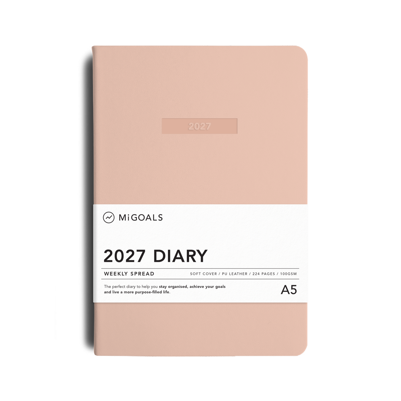 2027 Diary Weekly Spread A5