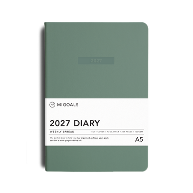 2027 Diary Weekly Spread A5
