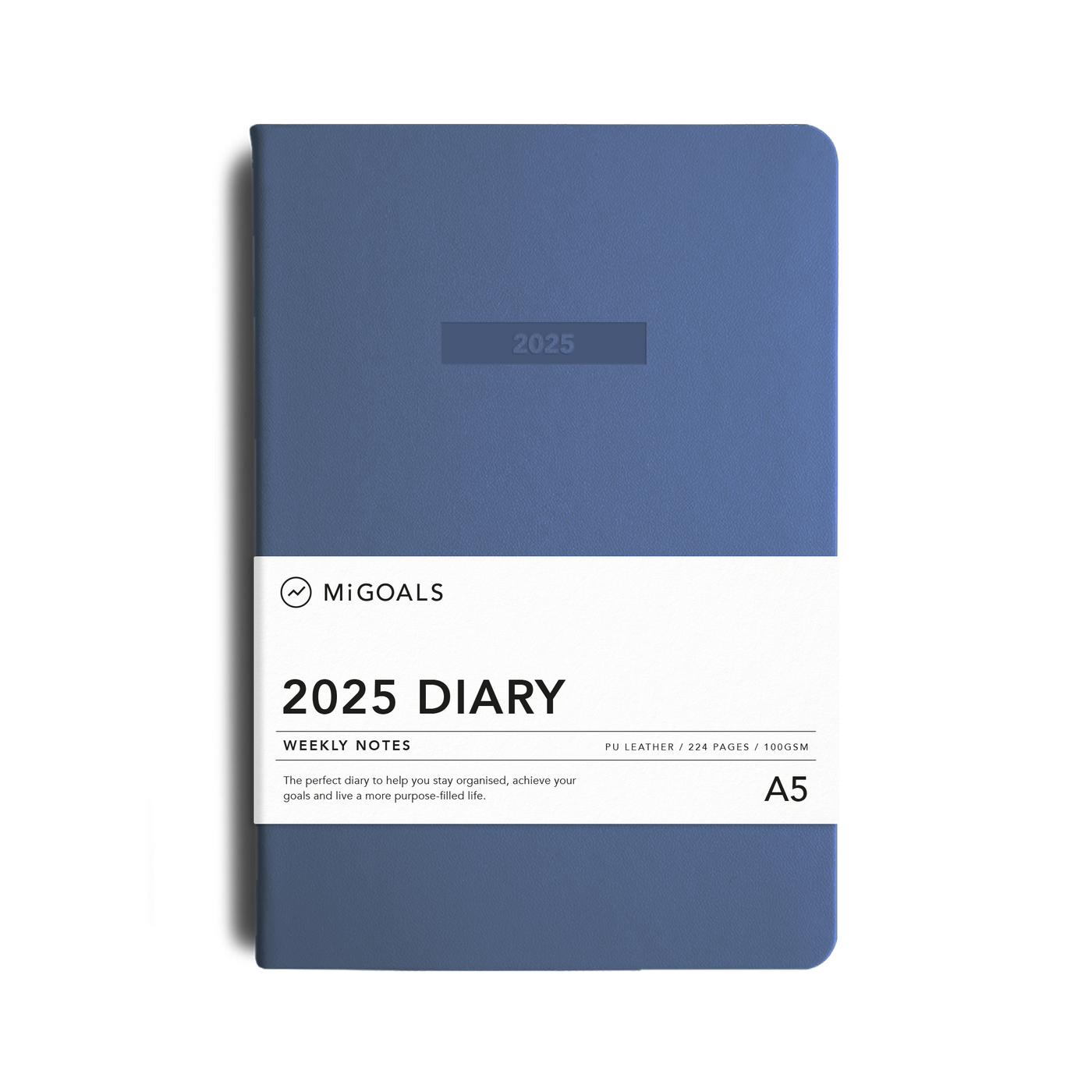 2025 Weekly Notes Diary A5