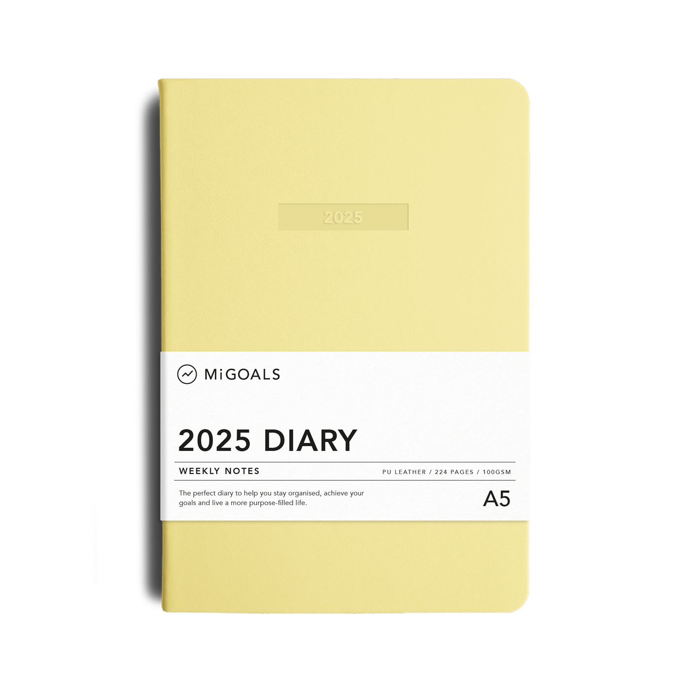 2025 Weekly Notes Diary A5