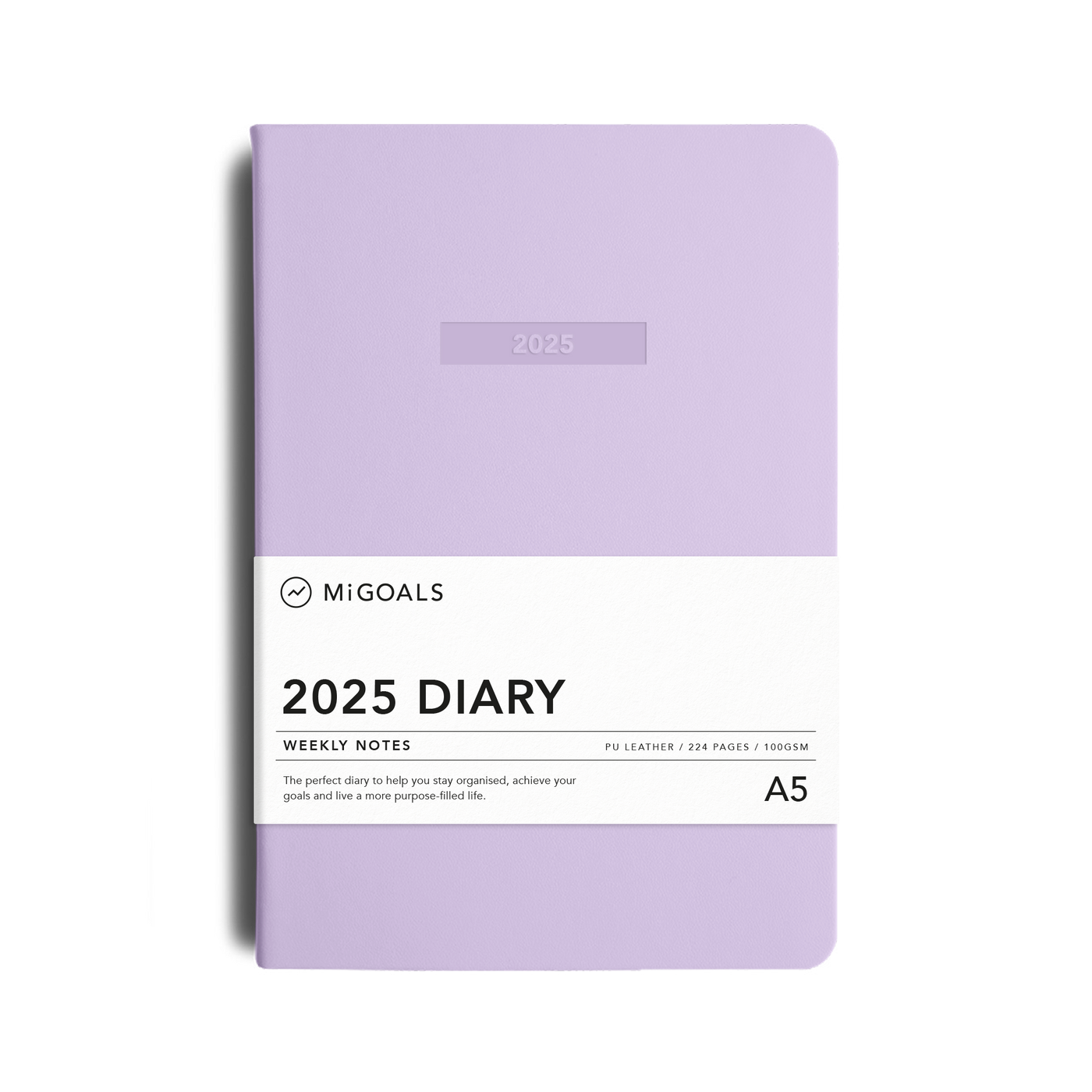 2025 Weekly Notes Diary A5