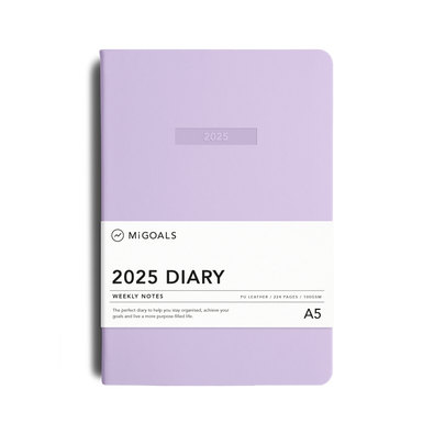 2025 Weekly Notes Diary A5