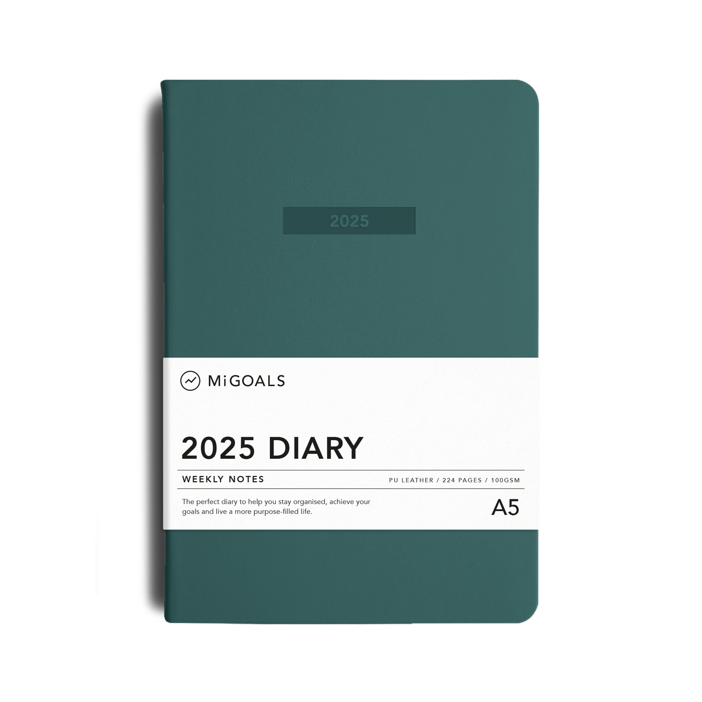 2025 Weekly Notes Diary A5