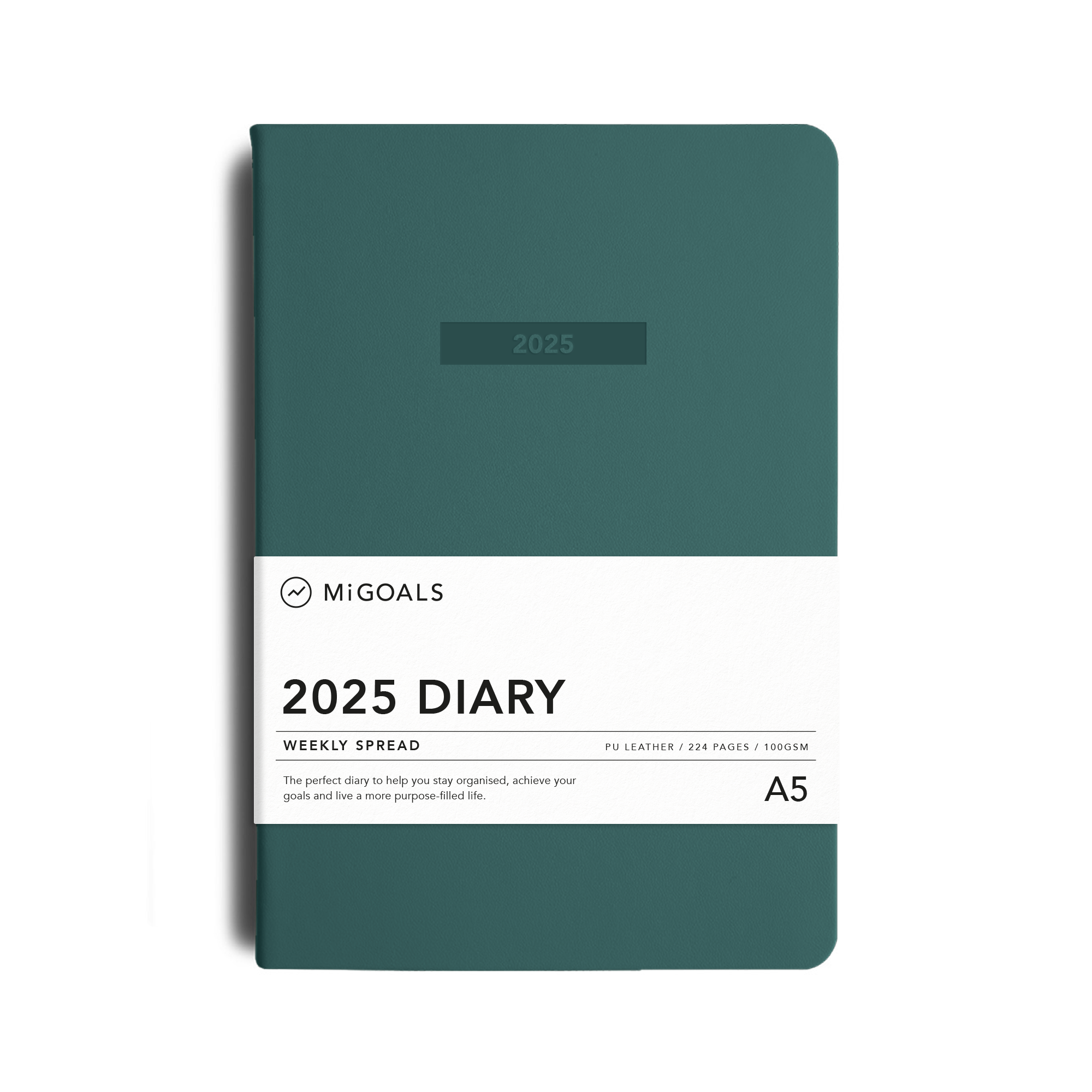 2025 Weekly Spread Diary A5