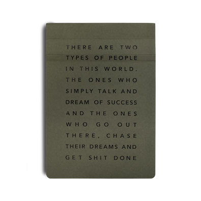 Get Shit Done Manifesto Pad A5