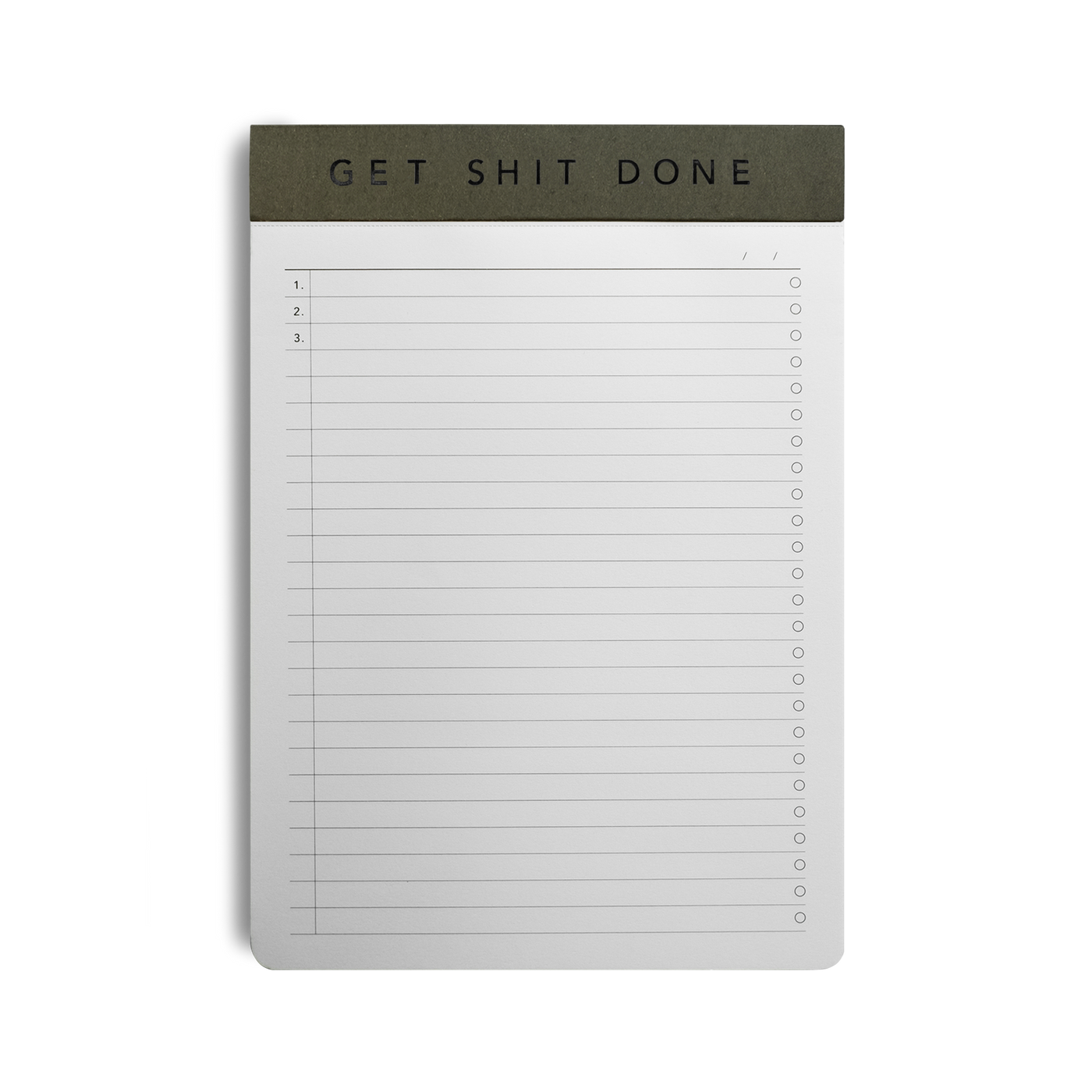 Get Shit Done Manifesto Pad A5